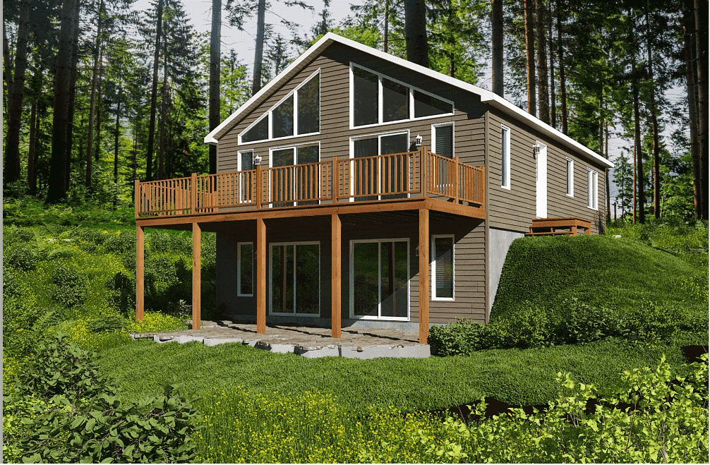 Chalet usiné : 753