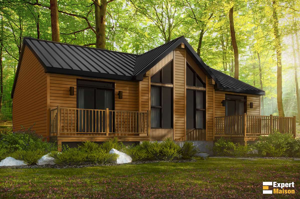 Chalet usinée 822