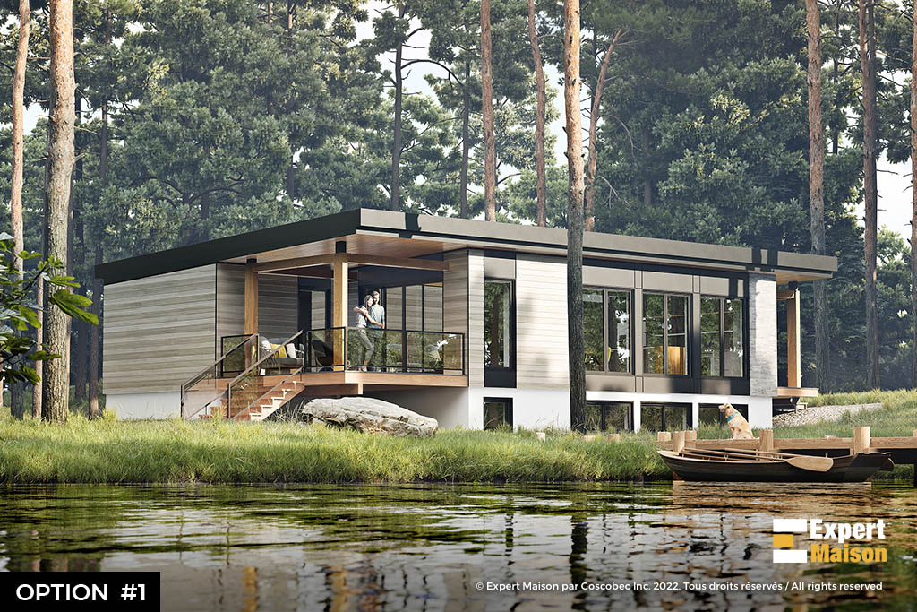 TESSA - Chalet préfabriqué modulaire