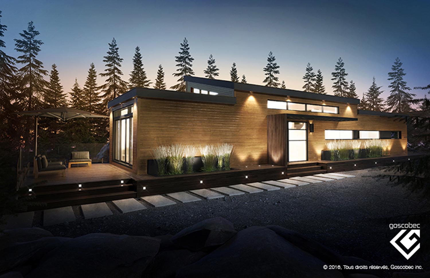 Maison unimodulaire : Zephir